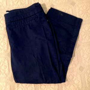 Navy Cropped Dress Pant - Size 8 - NY&Co.